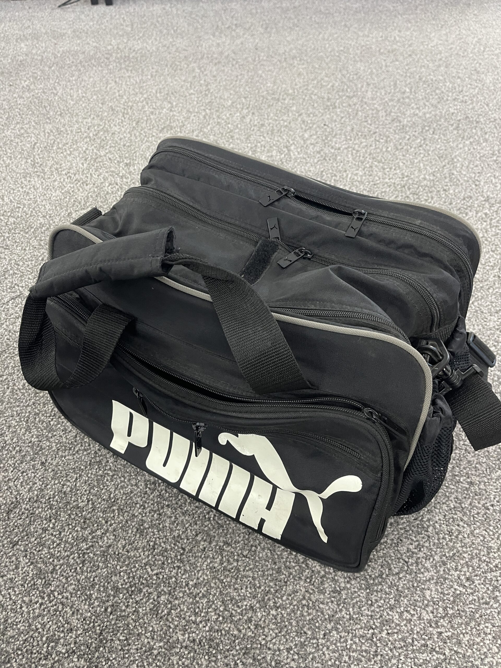 Puma Branded Black First Aid Holdall