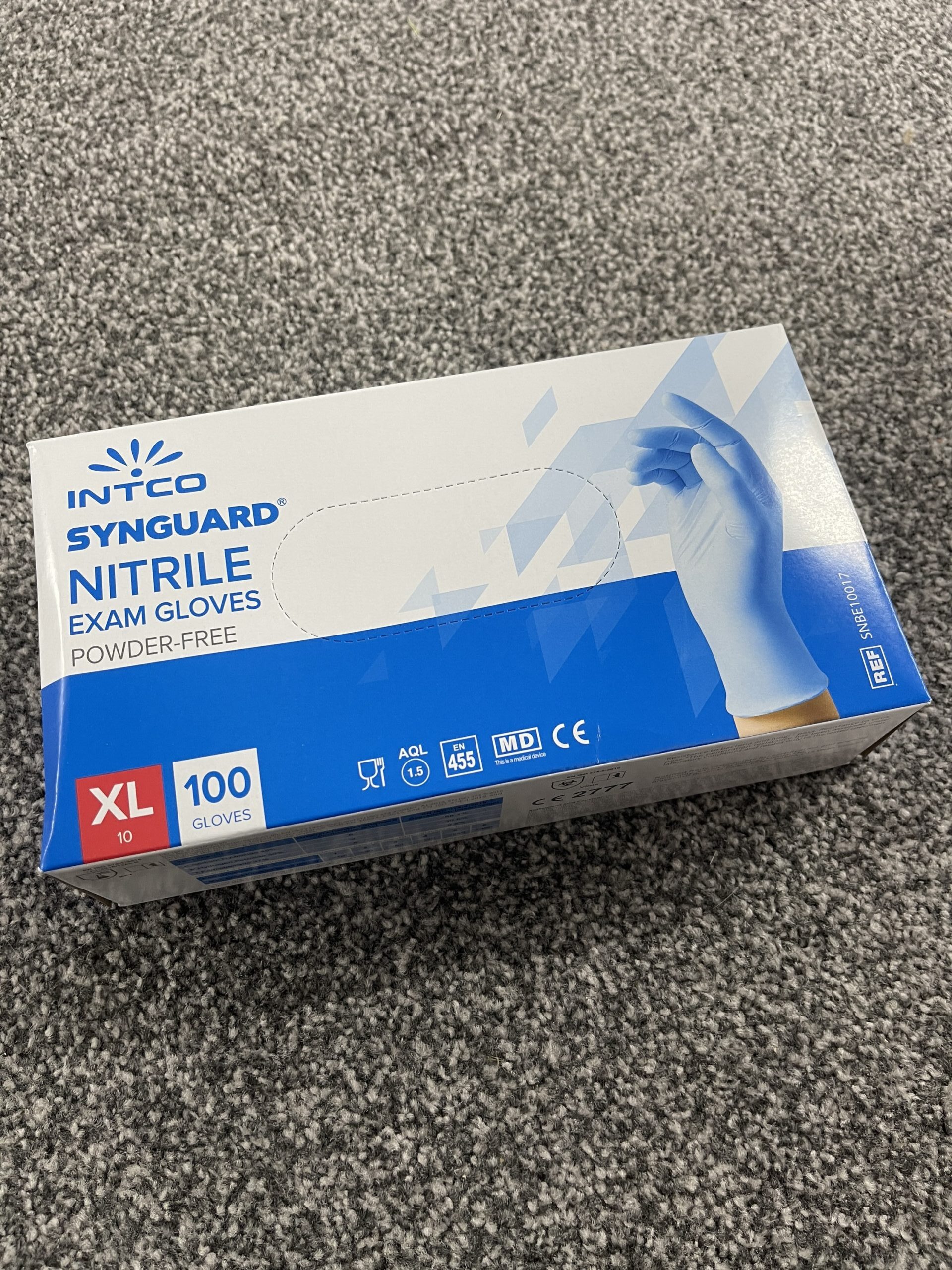 Nitrile Blue Gloves X-Large