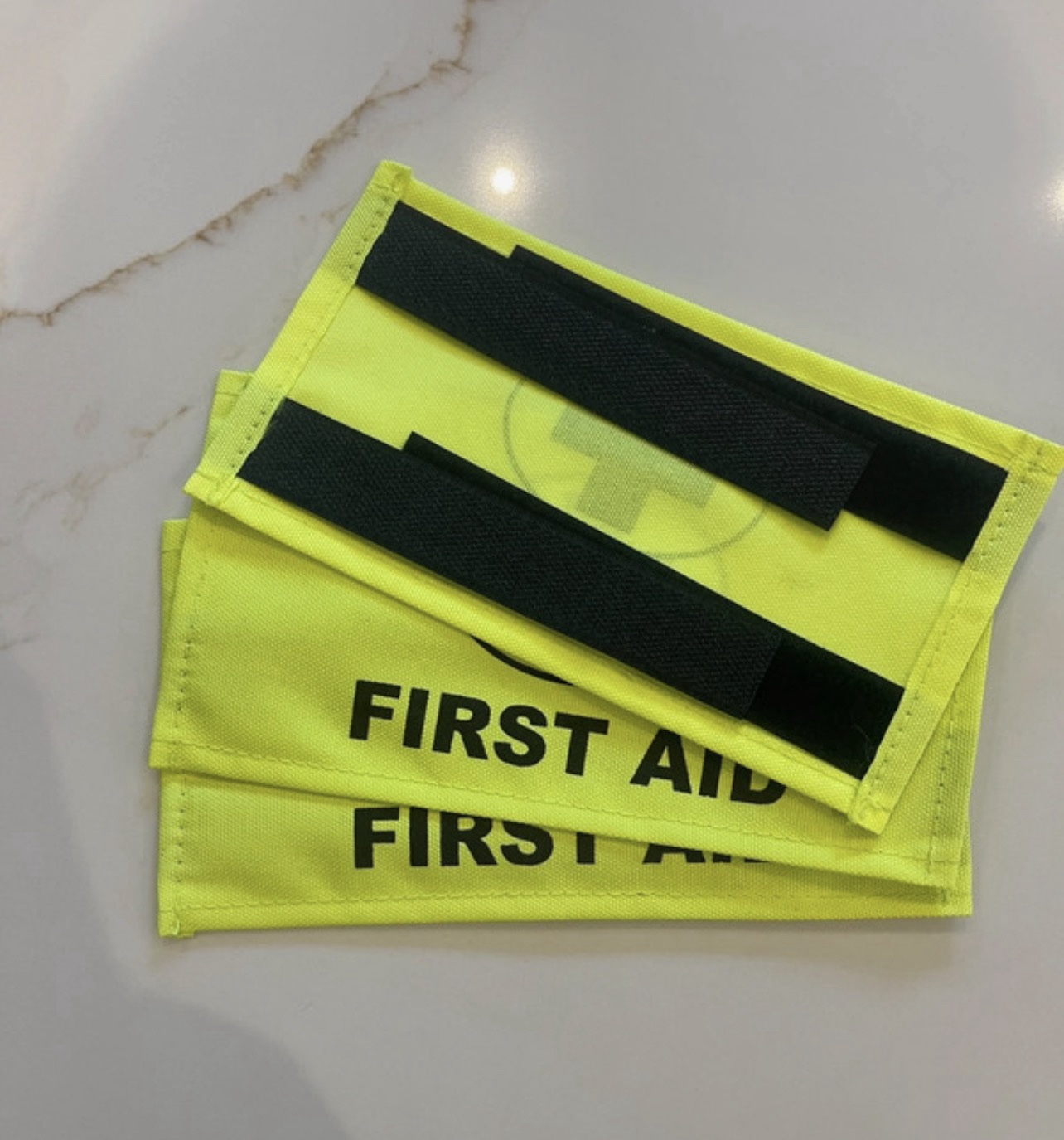 First Aid Arm Band in Hi Viz Yellow x1 - Image 2